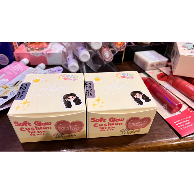 odbo soft cushion //soft glow cushion //shine cushion// spf 50++ pa ++ // original Thailand