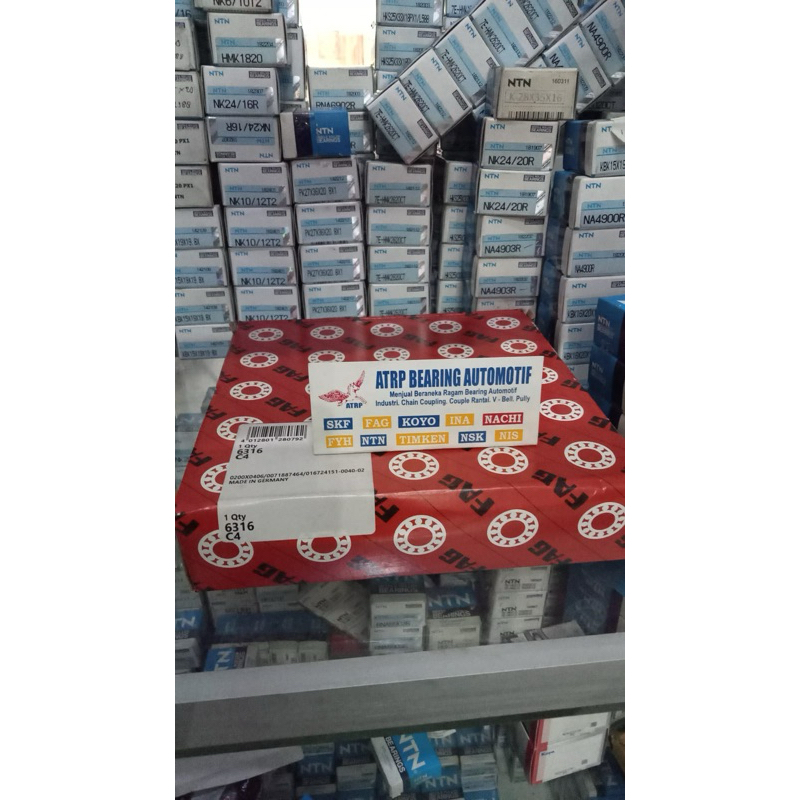 BALL BEARING 6316 C4 FAG ORIGINAL