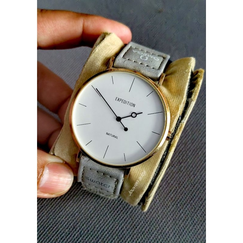 jam tangan expedition natural E6702M second preloved