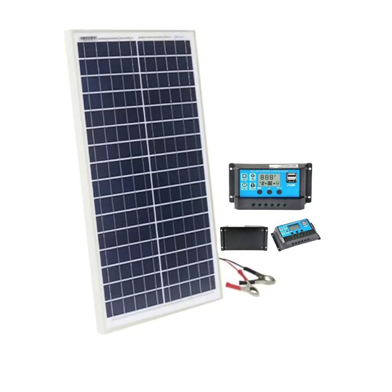 SOLAR PANEL 30WP PANEL SURYA 30 WP FREE SOLAR CONTROLER