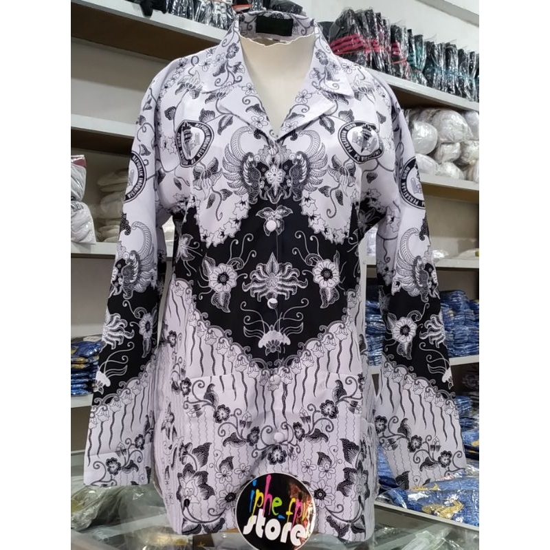 Baju PGRI Wanita pakai lapis Furing
