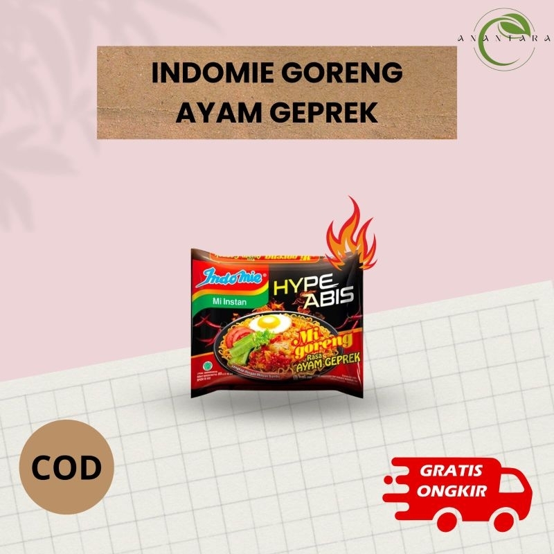 

Indomie Goreng AYAM GEPREK 85gr Hype Abis
