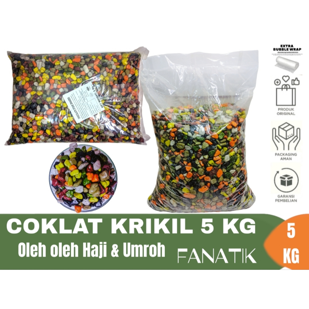 

Coklat krikil arab cokil 1kg chocolate coklat susu Oleh oleh haji Umroh