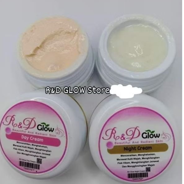 R&D glow skincare bpom original