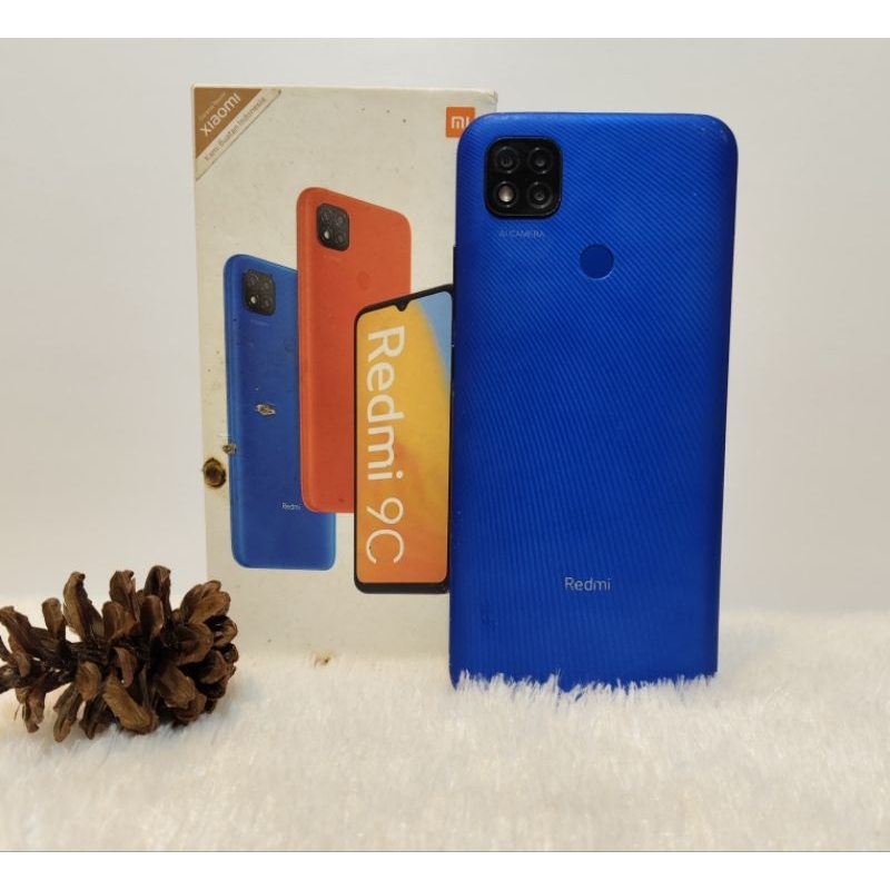 Redmi 9C Ram 3/32GB Second Original Berkualitas