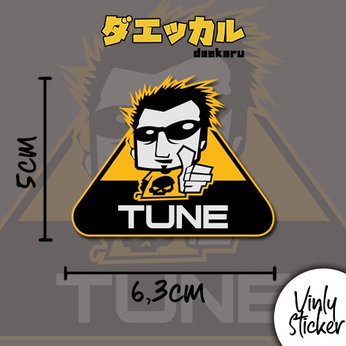

sticker vinly cutting Tune JDM