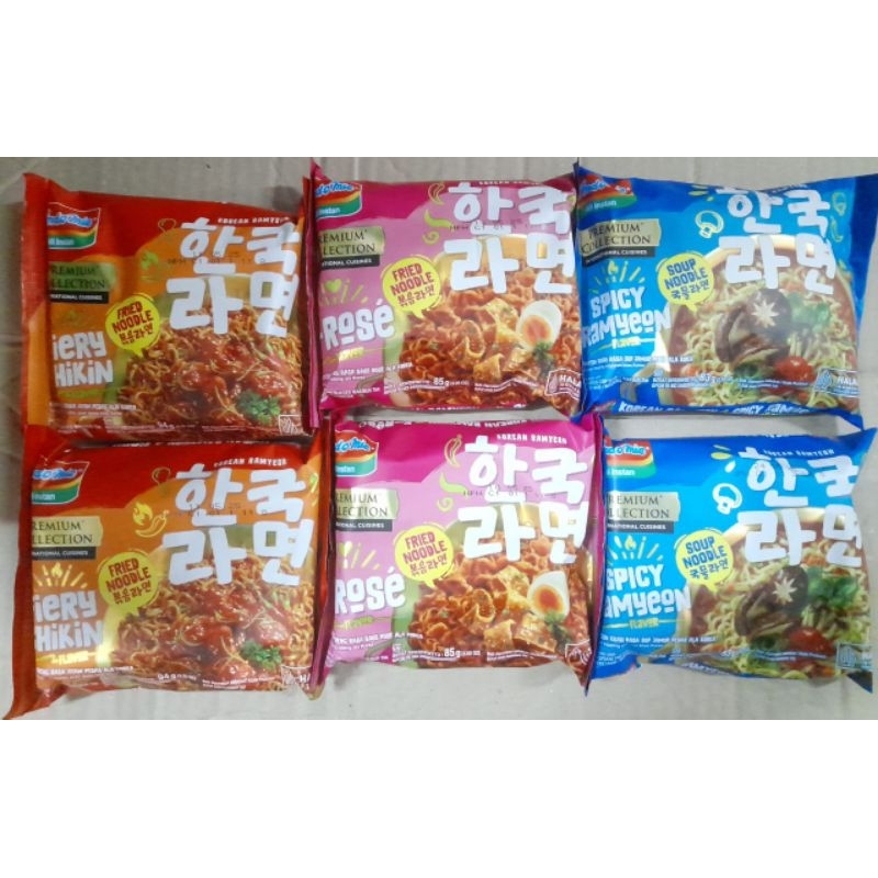 

Indomie mie instan KOREAN RAMYEON goreng 85gr
