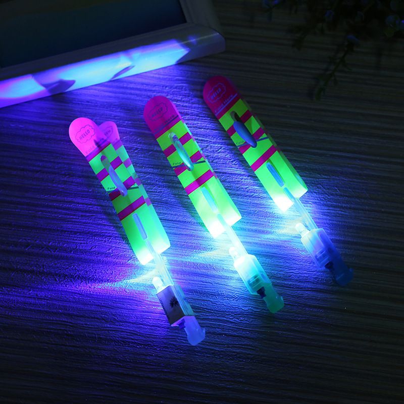 TERBARU MAINAN ANAK KITIRAN TERBANG BERLAMPU LED BALING BALING