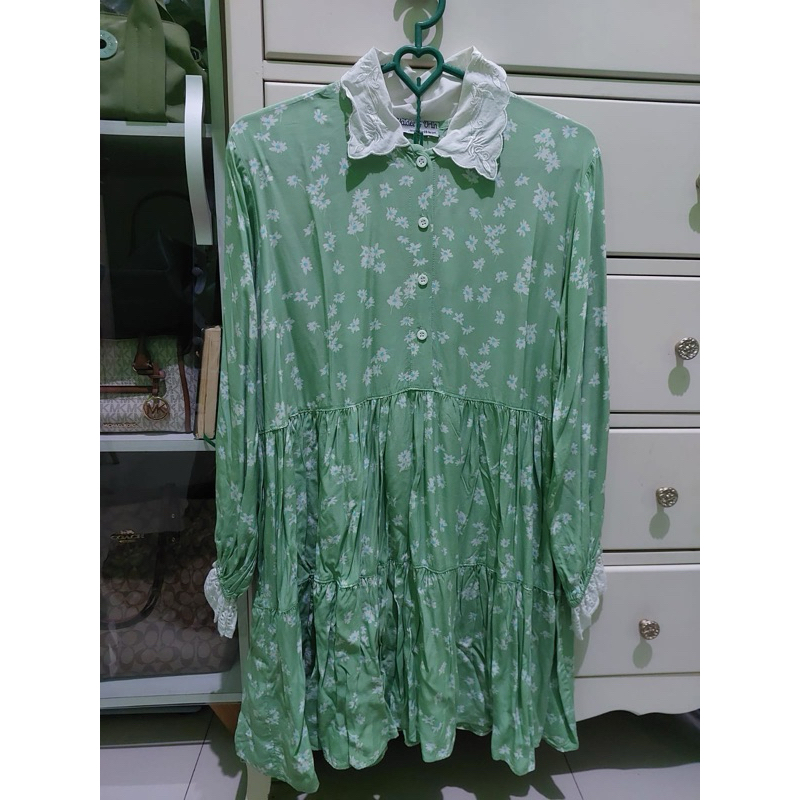 Preloved Floral Blouse-Haideeorlin Allsize