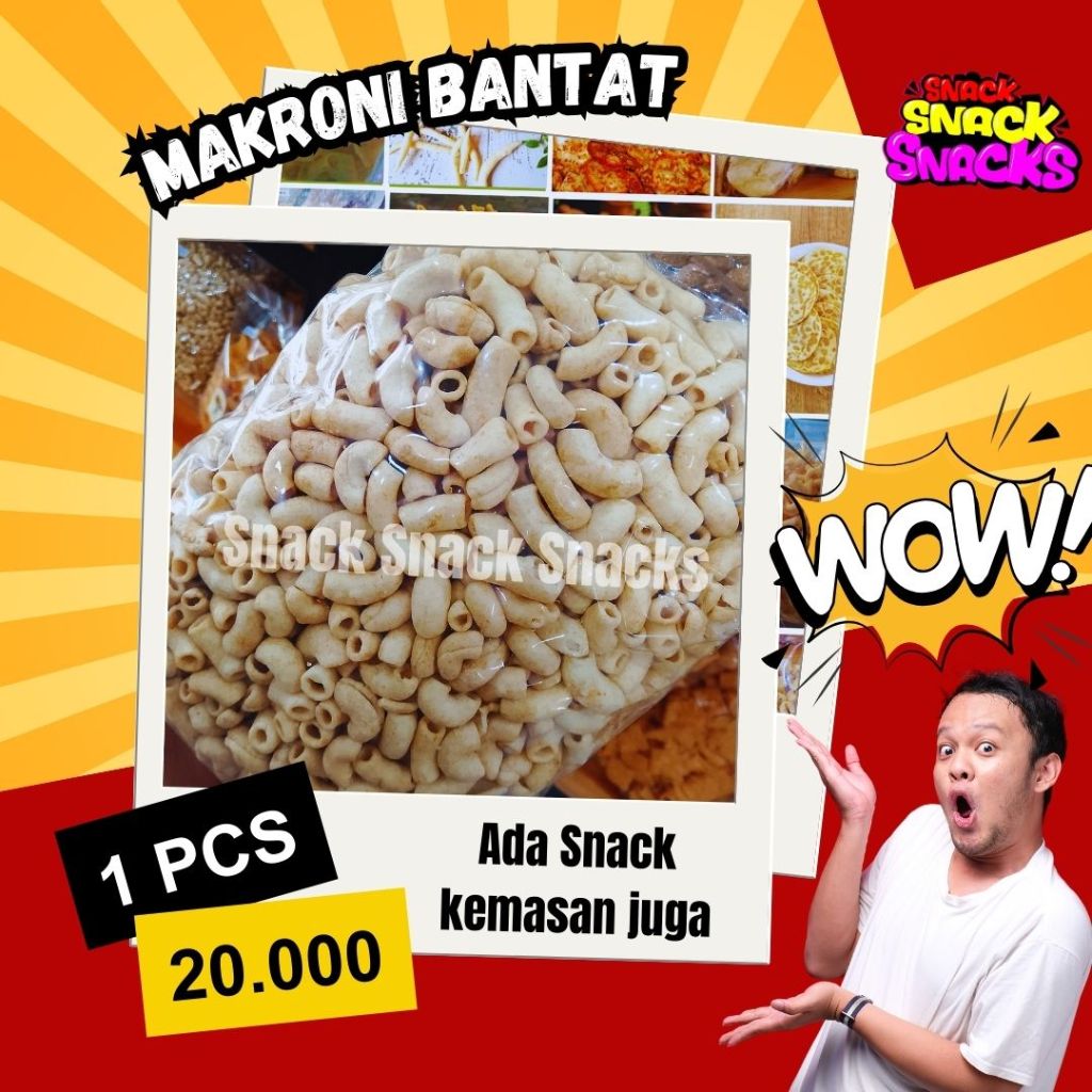 

MAKARONI BANTAT RASA SEDIKIT PRDAS | SS_SNACKS.ID