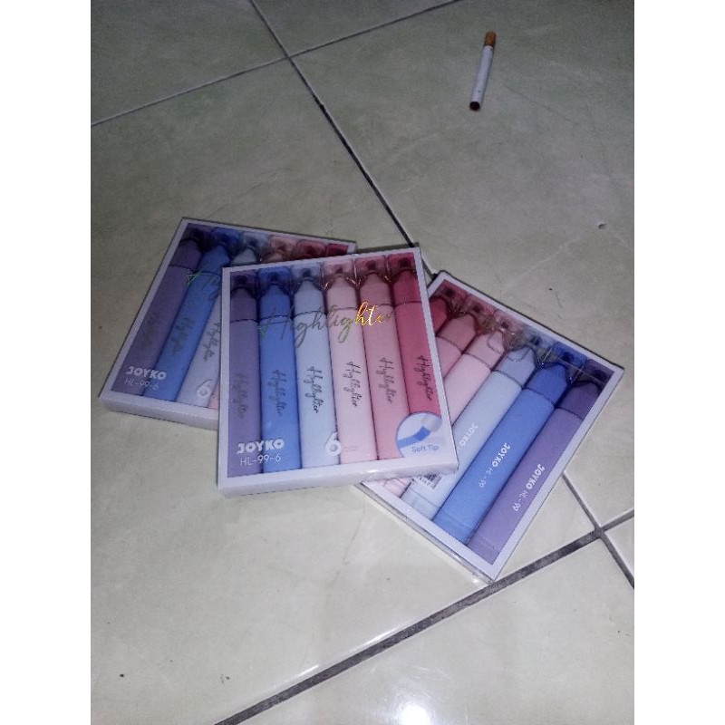 

Highlighter HL-99-6 PEWARNA TULIS 1PAK ISI 6