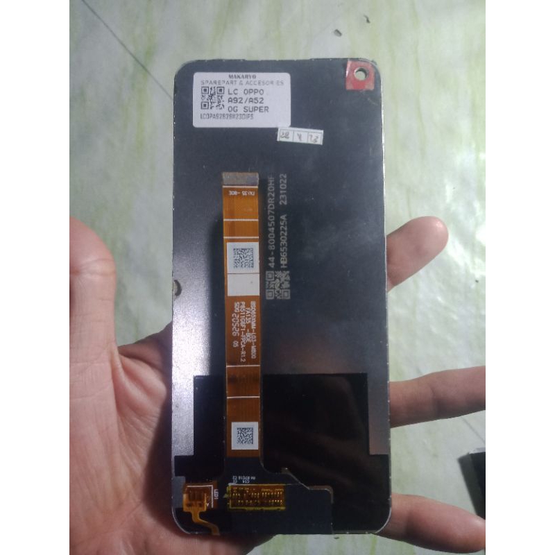 LCD OPPO A92 copotan og super masih layak pakai