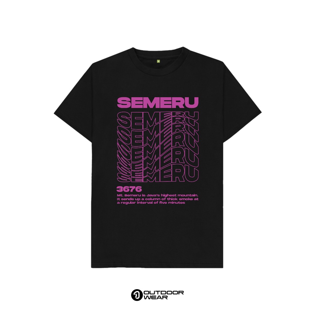 Kaos Gunung OUTDOORWEAR / Kaos Outdoor - SEMERU - SEMERU-01