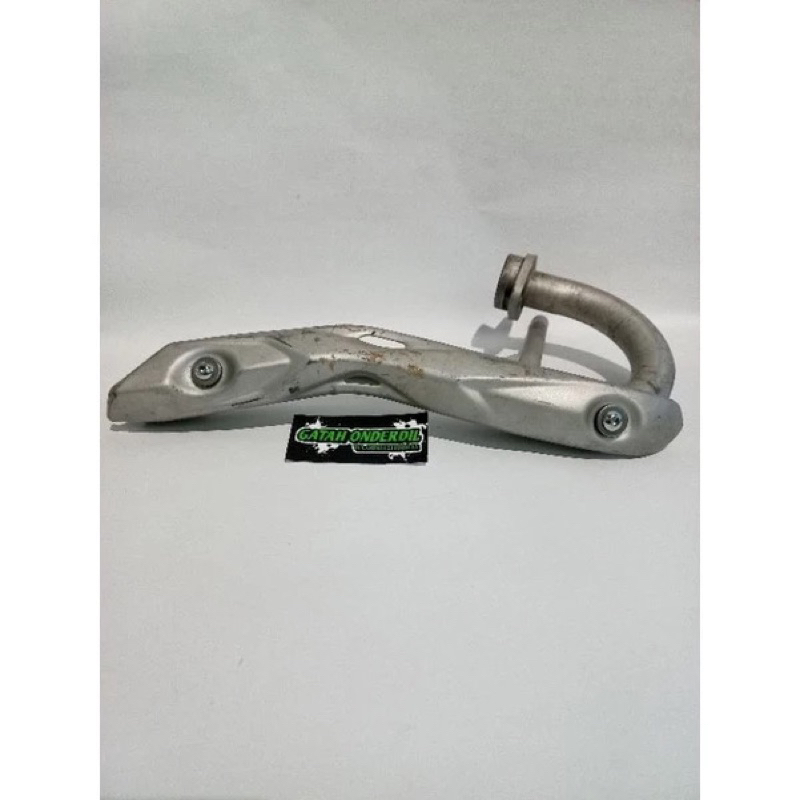 leher knalpot Kawasaki klx bf dtracker ori asli