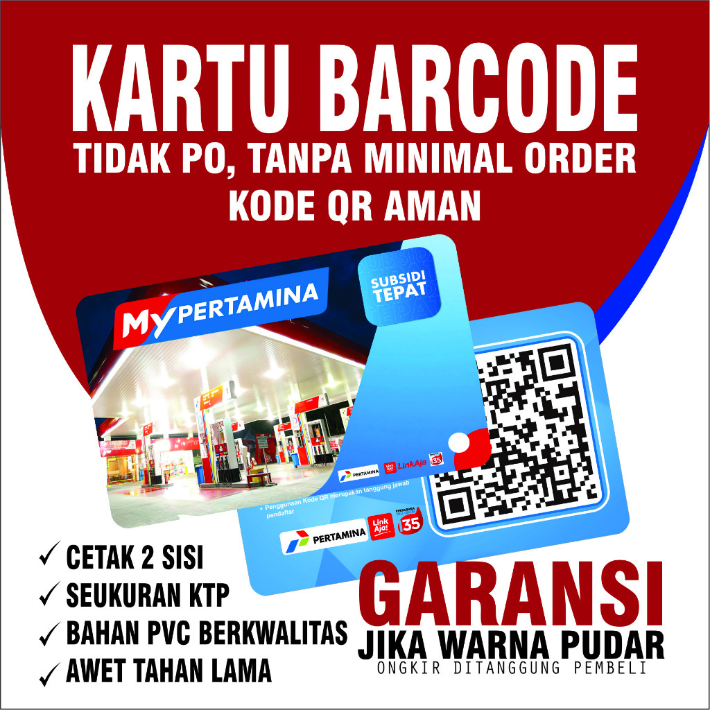 

Cetak My Pertamina Custom Bergaransi (Sehari Jadi)