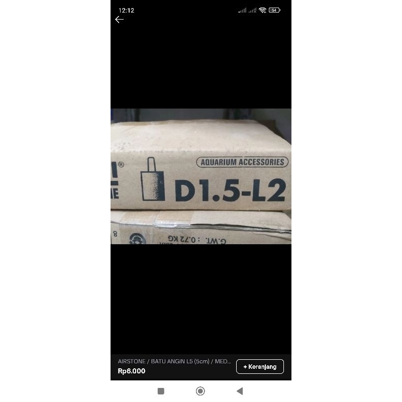 Batu Multi Aerator L5 Batu Gelembung Aquarium