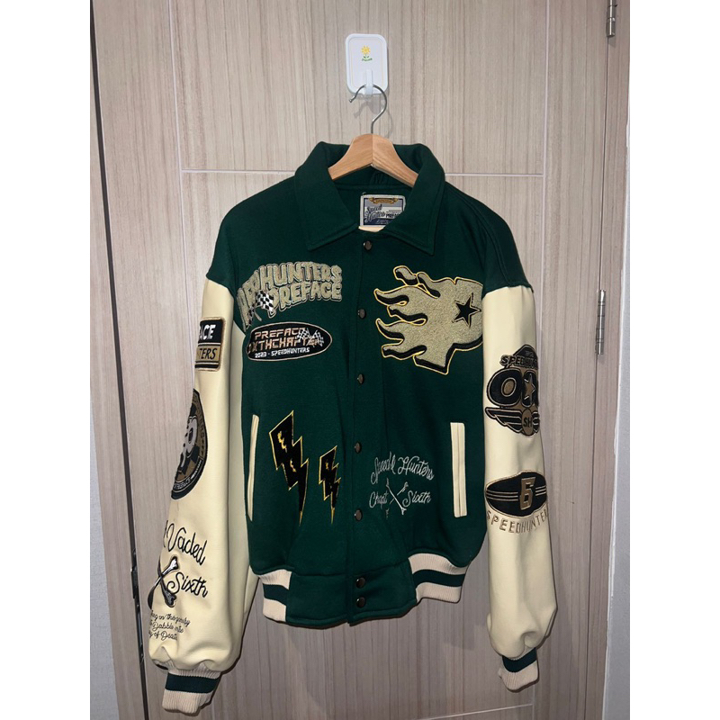 Preface Speed Hunters Varsity Jacket - Jaket