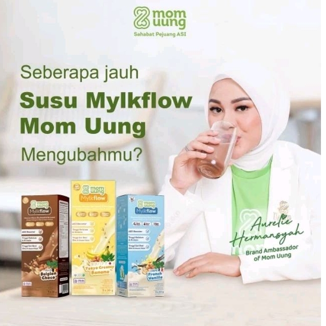 

Mom Uung Mylkflow Singapore Classic Chocolate - Creamy Vanilla / Susu Pelancar Asi Sehat