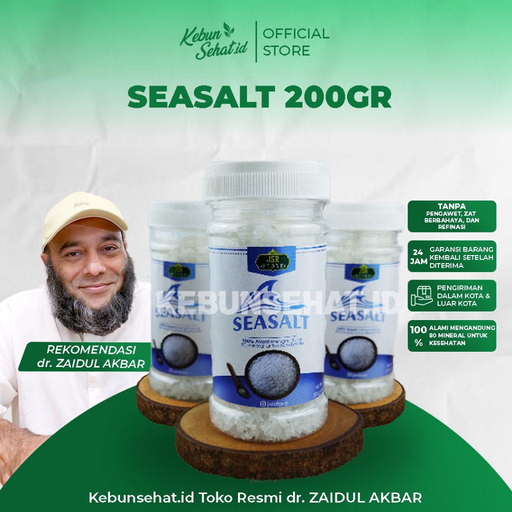 

Sea Salt 200gr Sehat