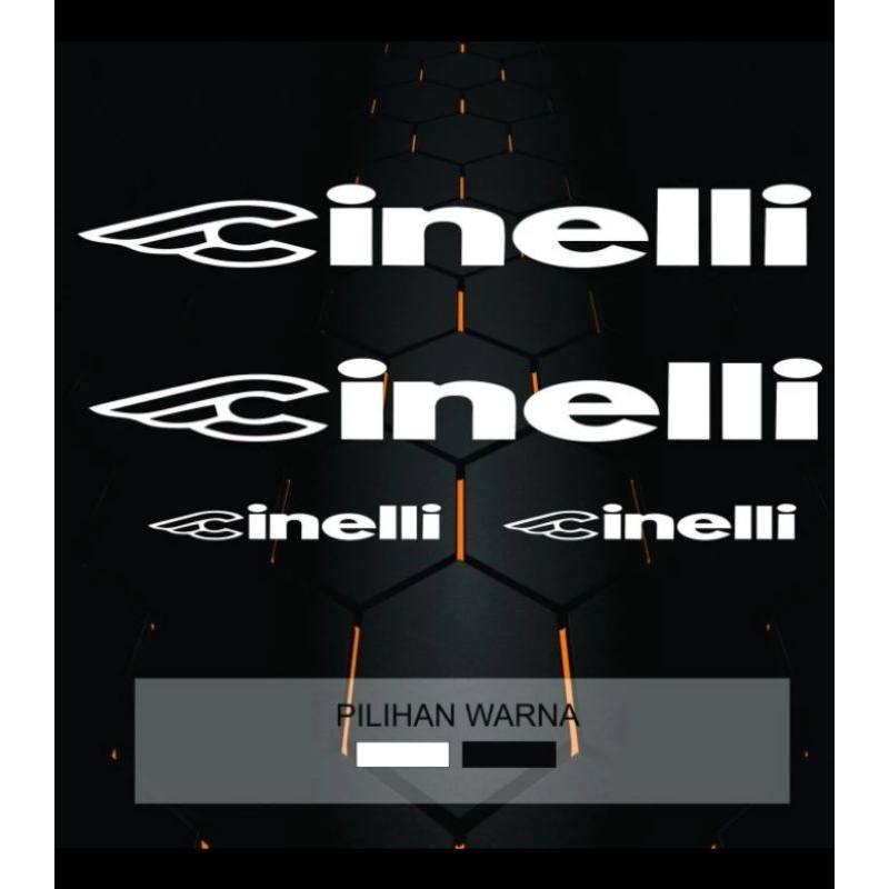 Stiker Sepeda Fixie Cinelli Bisa Untuk Frame Sepeda Apa Saja