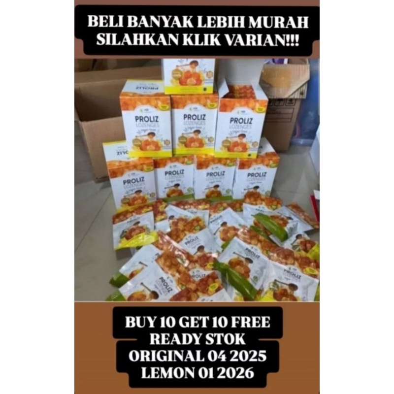 

permen proliz original,lemon 2025