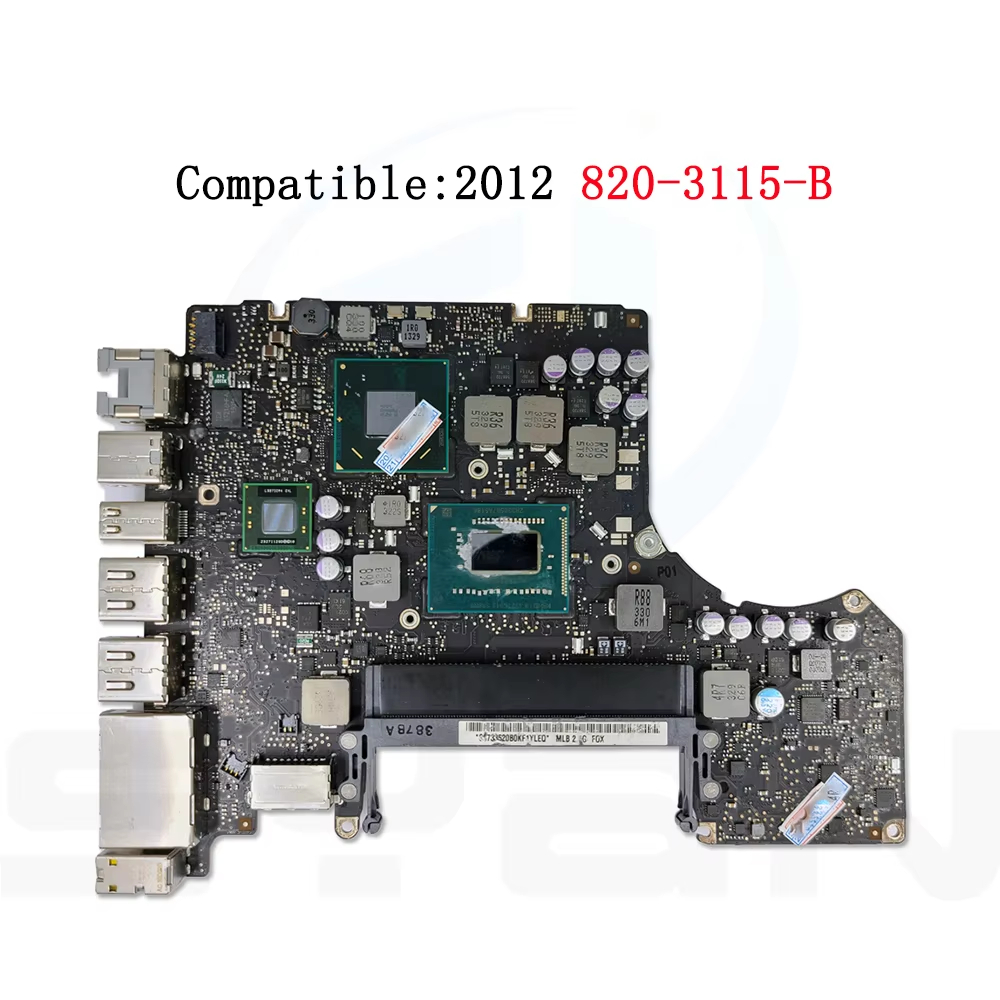 Logicboard A1278 Macbook Pro 13 "A1278 2008 2009 2010 2011 2012A1278 Original Motherboard i5 i7 Logi