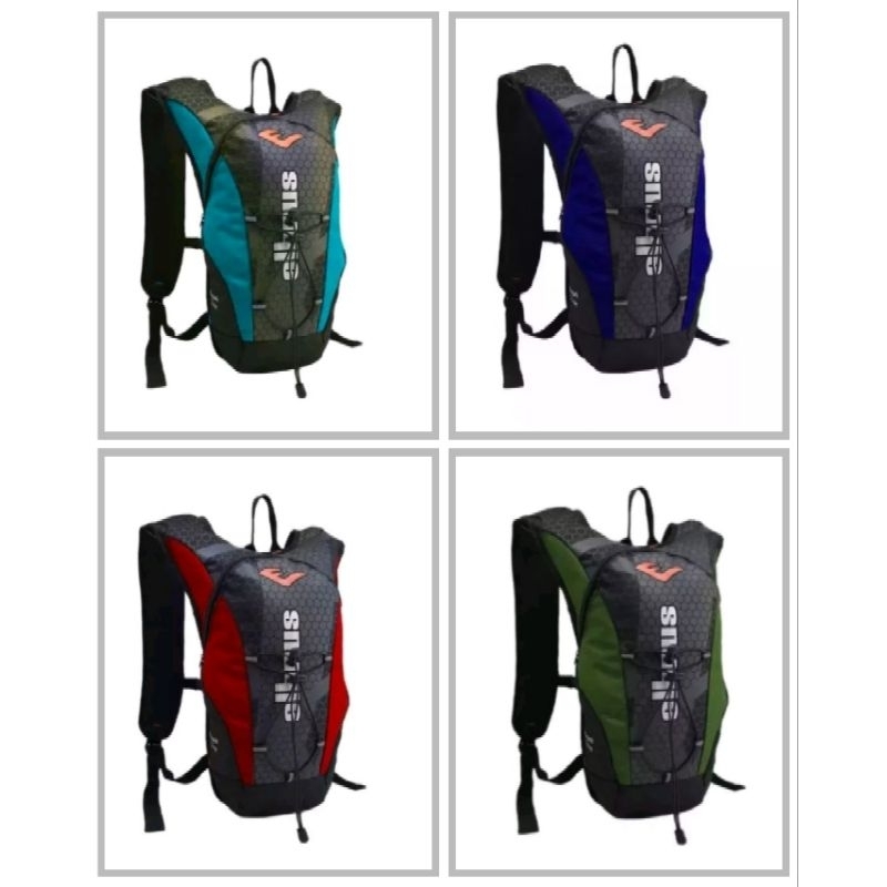 Tas Elbrus Tas Sepeda Ransel Kecil Tas Punggung/Cross/Outdoor/Hiking/Running/Tracking/Trabas/Olah Ra