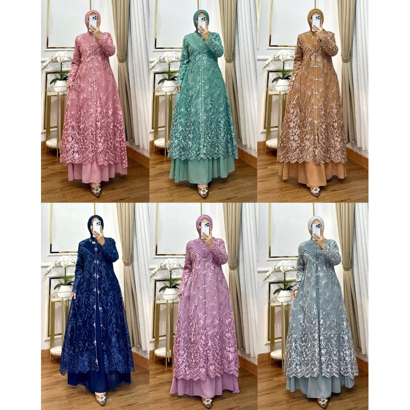 Gamis Rompi Tile