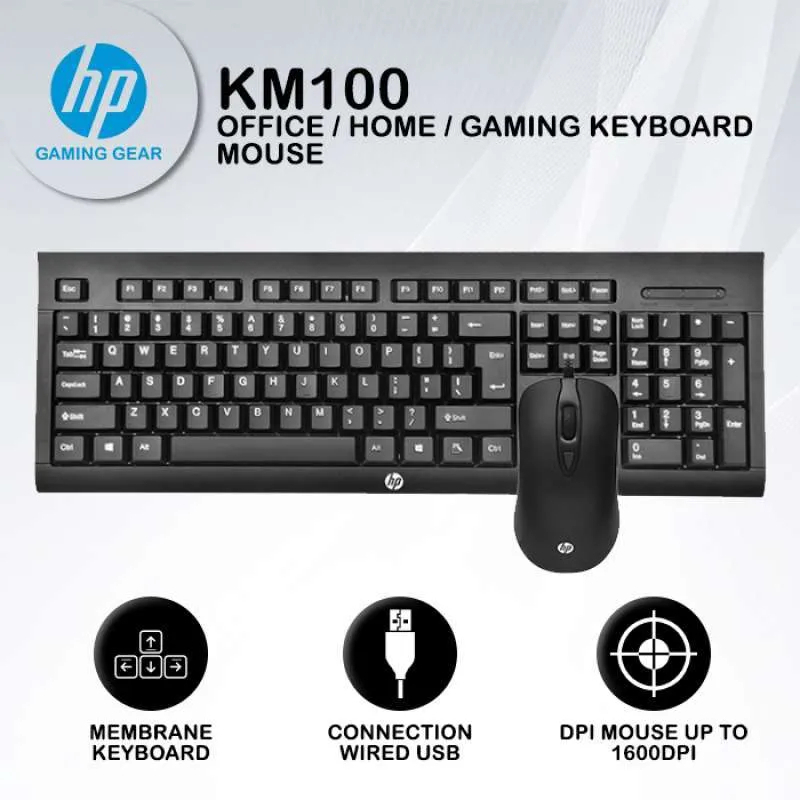 KEYBOARD MOUSE HP BUNDLE / KEYBOARD MOUSE OFFICE/HOME / KEYBOARD MOUSE SET/COMBO