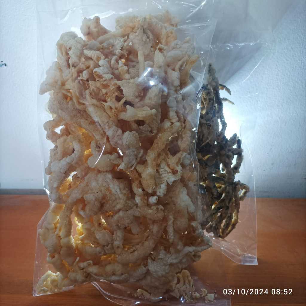 

KRIPIK CEKER AYAM GURIH RENYAH - CEMILAN SNACK LEZAT DAN GURIH
