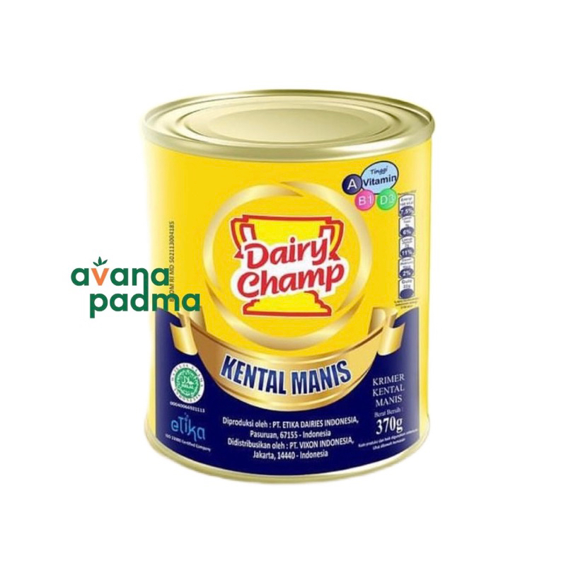 

Dairy Champ Kental Manis Kaleng (480g)