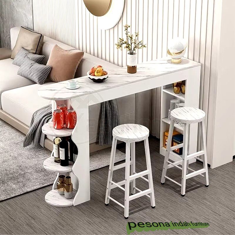 MEJA BARTENDER ((tidak termasuk kursi)))