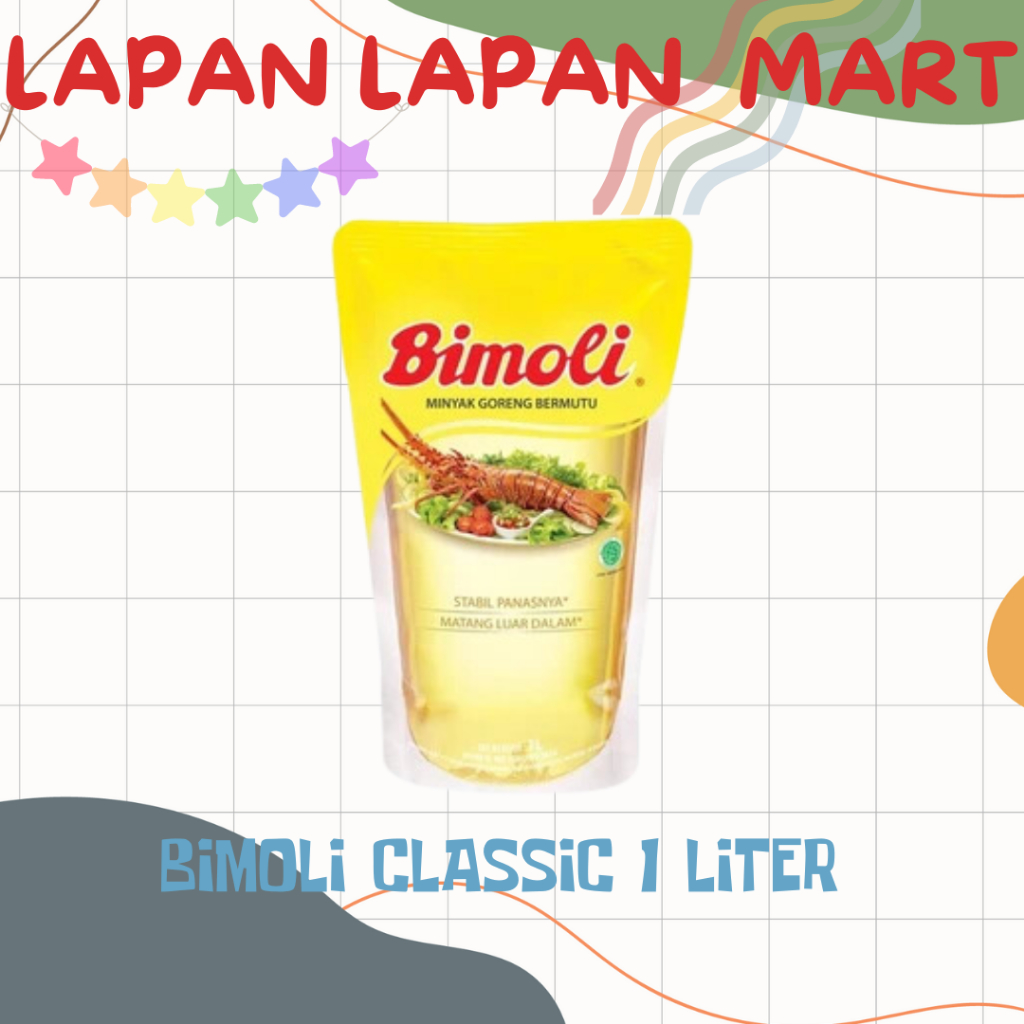 

Bimoli Classic Minyak Goreng 1 Liter Refill