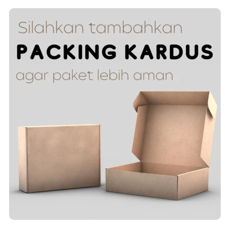 

Extra Tambahan Box Packing Kardus Dus Kemas Agar Paket Lebih Aman