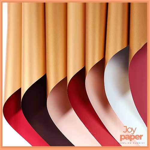 

Kertas Buket Cellophane 2 Warna Gold Wrapping Paper Buket Bouquet Kertas Kado kb6324