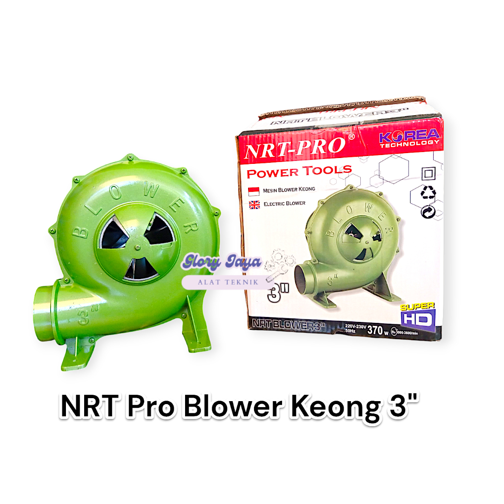 Mesin Peniup Penghisap Udara / Blower Keong 3" NRT Pro