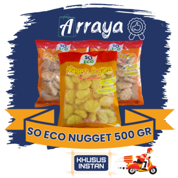 

SO ECO CHICKEN NUGGET 500 GRAM - SO GOOD