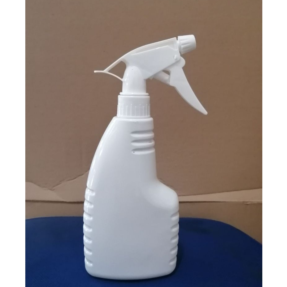 Botol Kispray 450ml Putih Pet / Botol Plastik Sprayer 450ml PUTIH