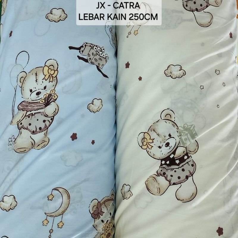 TOKO JAYATEX KAIN SPREI BAHAN KATUN LOKAL CATRA CVC METERAN