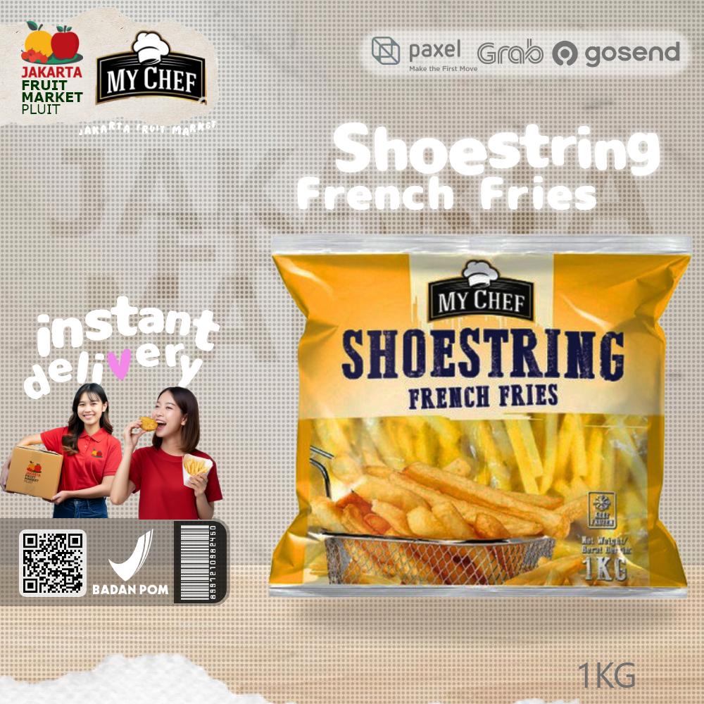 

MY CHEF SHOESTRING FRENCH FRIES 1KG