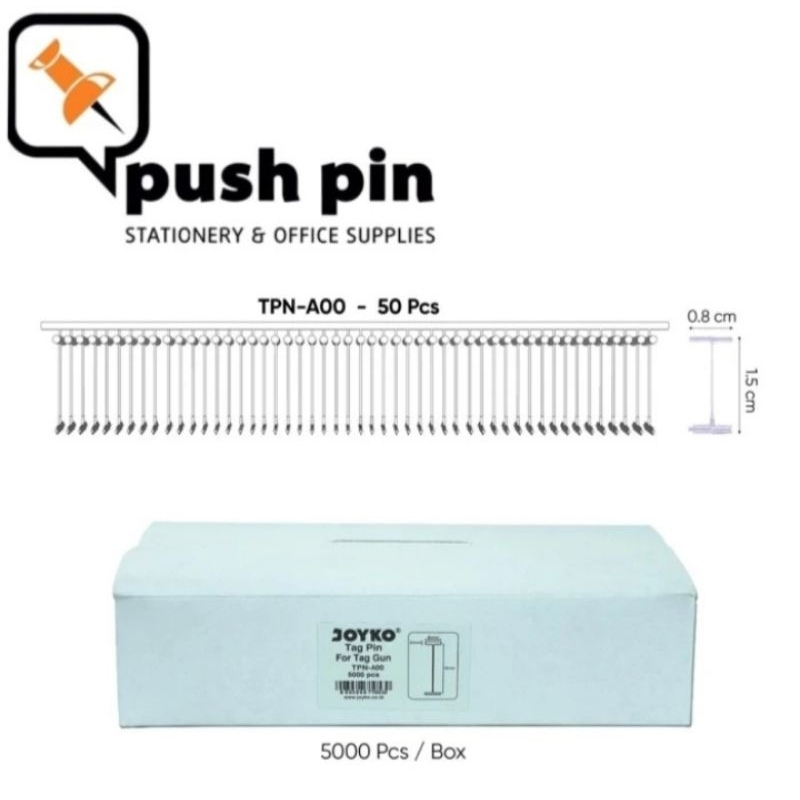 

Joyko Tag Pin TPN -A00