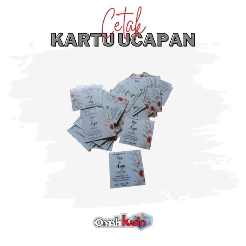 

[PREE ORDER] PAKET HAMPERS / HANDTAG / KEMASAN