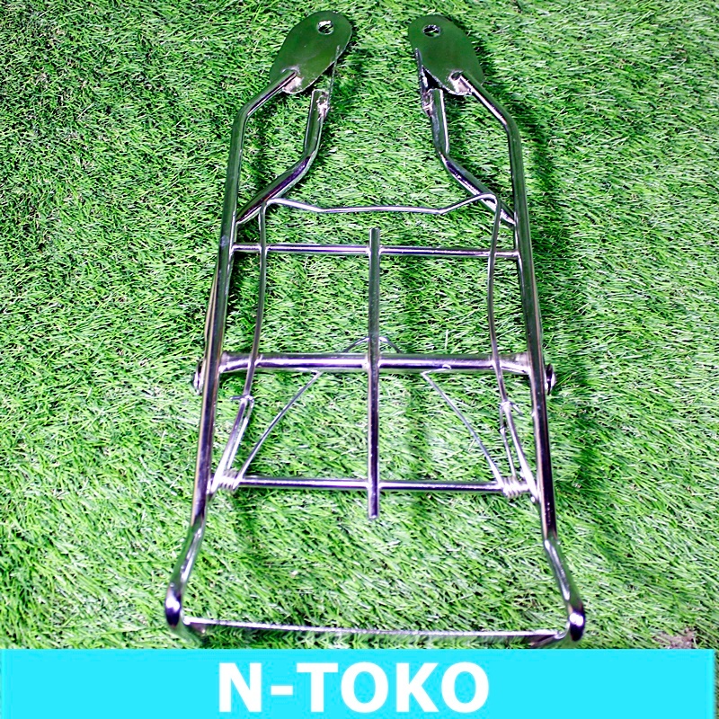 Begel Behel Belakang V75 V80 Krom Rak Bagasi Motor Yamaha