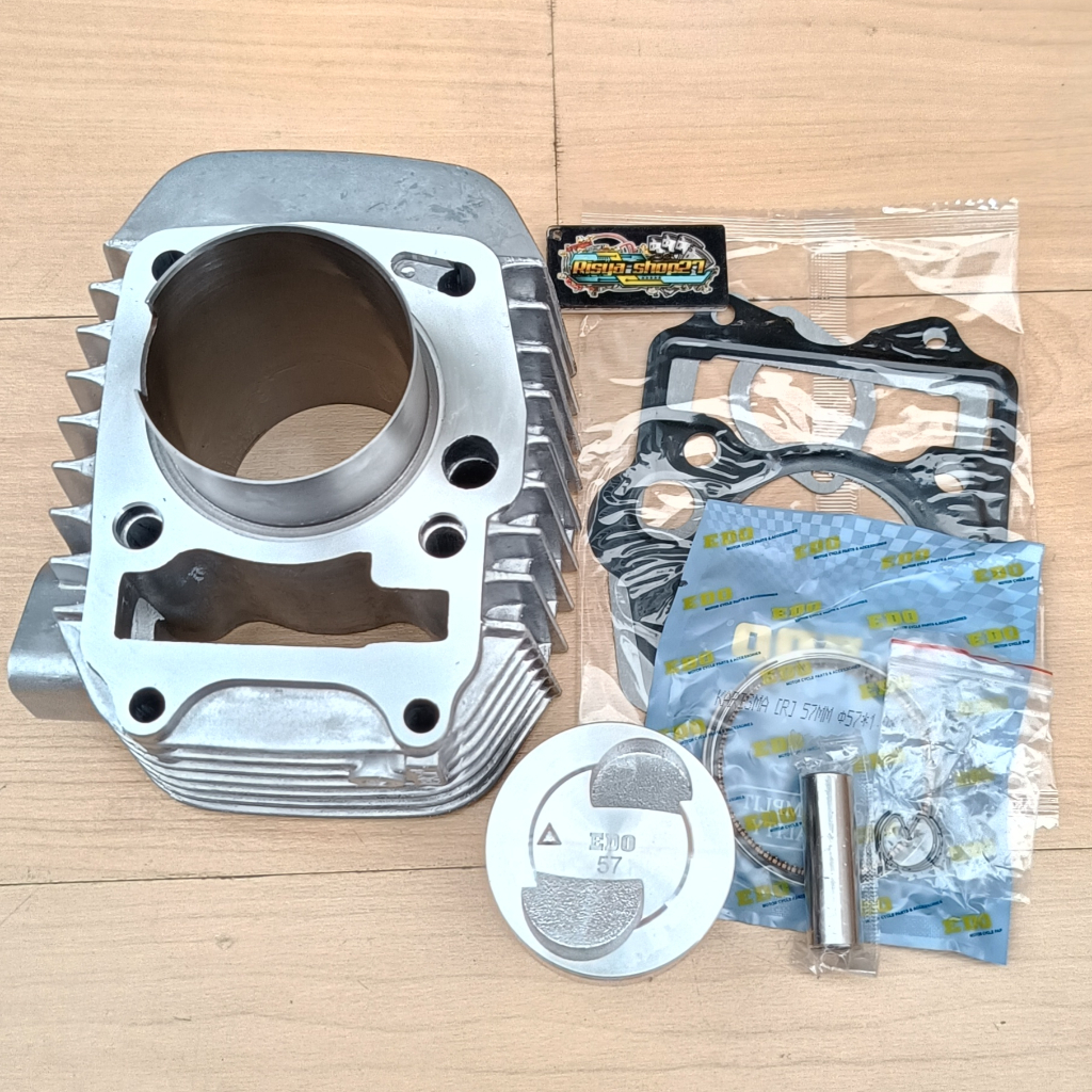 Cylinder Blok Bore Up Karisma Supra x 125 KPH Piston 57 60 62 mm
