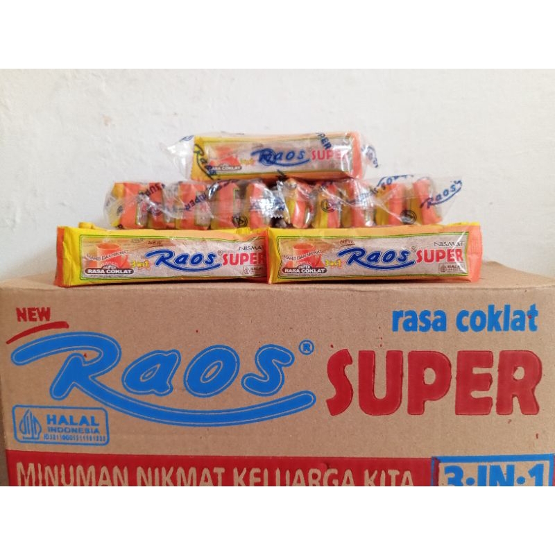 Susu Bubuk Raos Coklat 1 Pack isi 10 Pcs