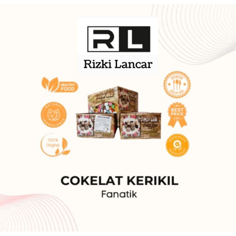 

Permen Coklat Batu Kerikil Premium 1 Kg.