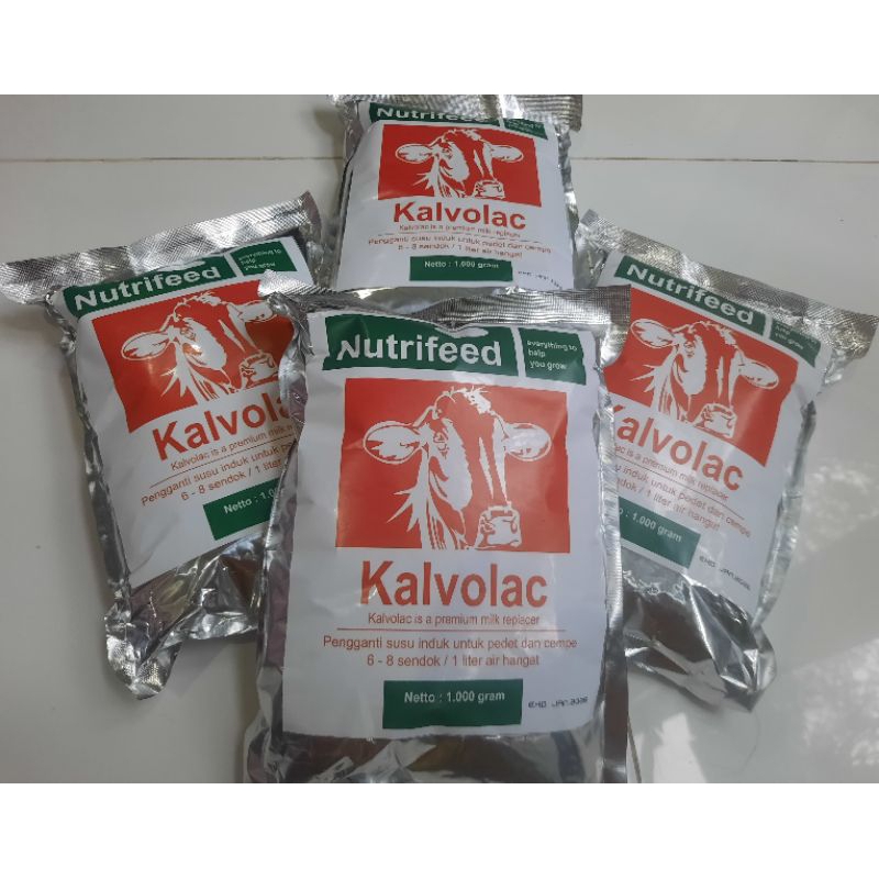KALVOLAC SUSU FORMULA PENGGEMUK HEWAN TERNAK ( 1 KG )