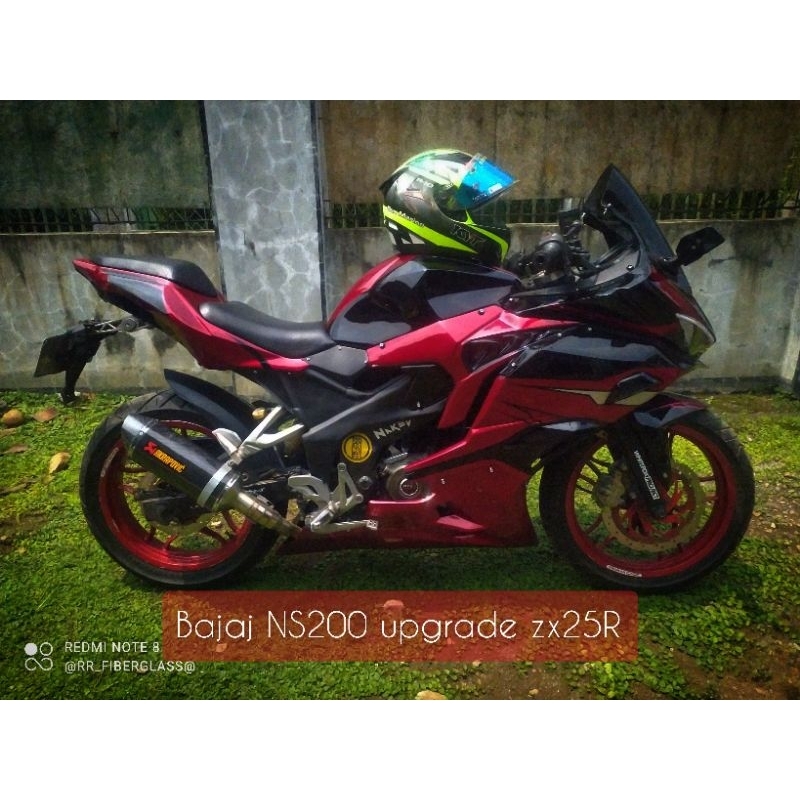 fullaetr fairing bajai NS200 model Zx25R
