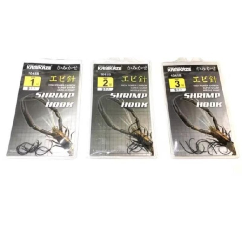 Kail kamikaze shrimp hook ( udang)