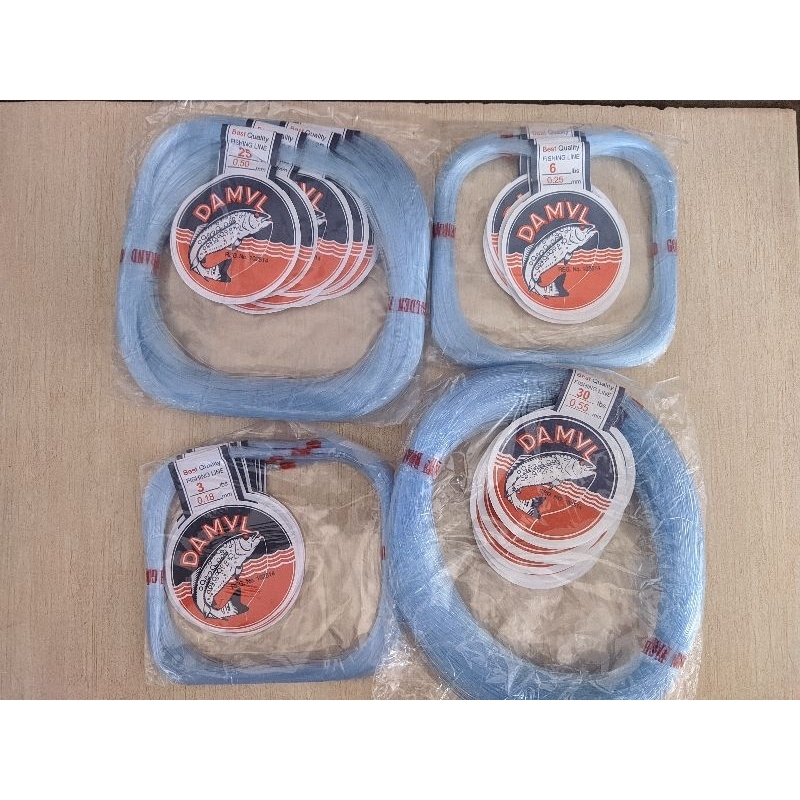 Senar damyl biru | nilon damyl biru 20 - 60lb